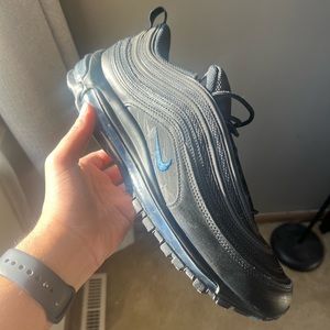 Air Max 97 Black Dark Marina Blue